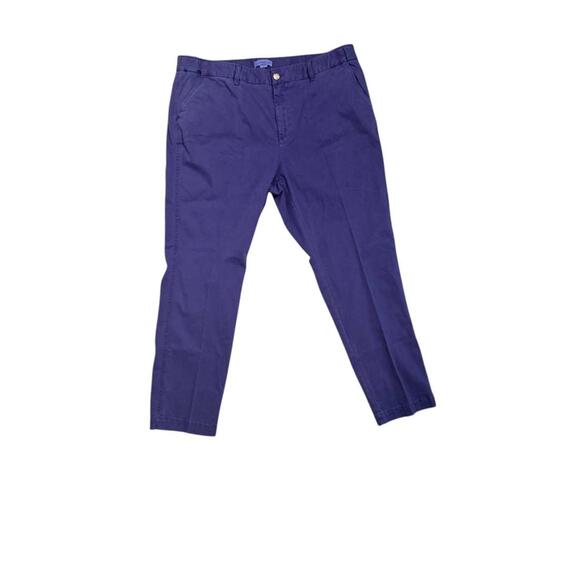 Coldwater Creek Women's Chino Pants – Washed Navy – Size 18W - Picture 1 of 5